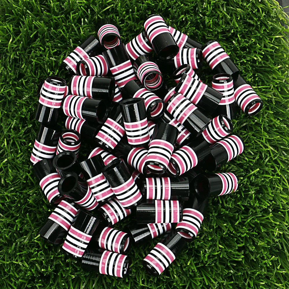 10Pcs Plastic Golf Ferrules Size 0.370 Golf Sleeve Ferrule for Golf Irons High Quality Club Shafts Accessories 9.45x25x13.46mm