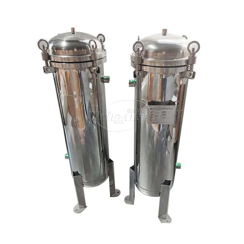 

Industrial Well Water Groundwater Lake River Pond Water Filtration 100 Micron Stainless Steel Bag Filter