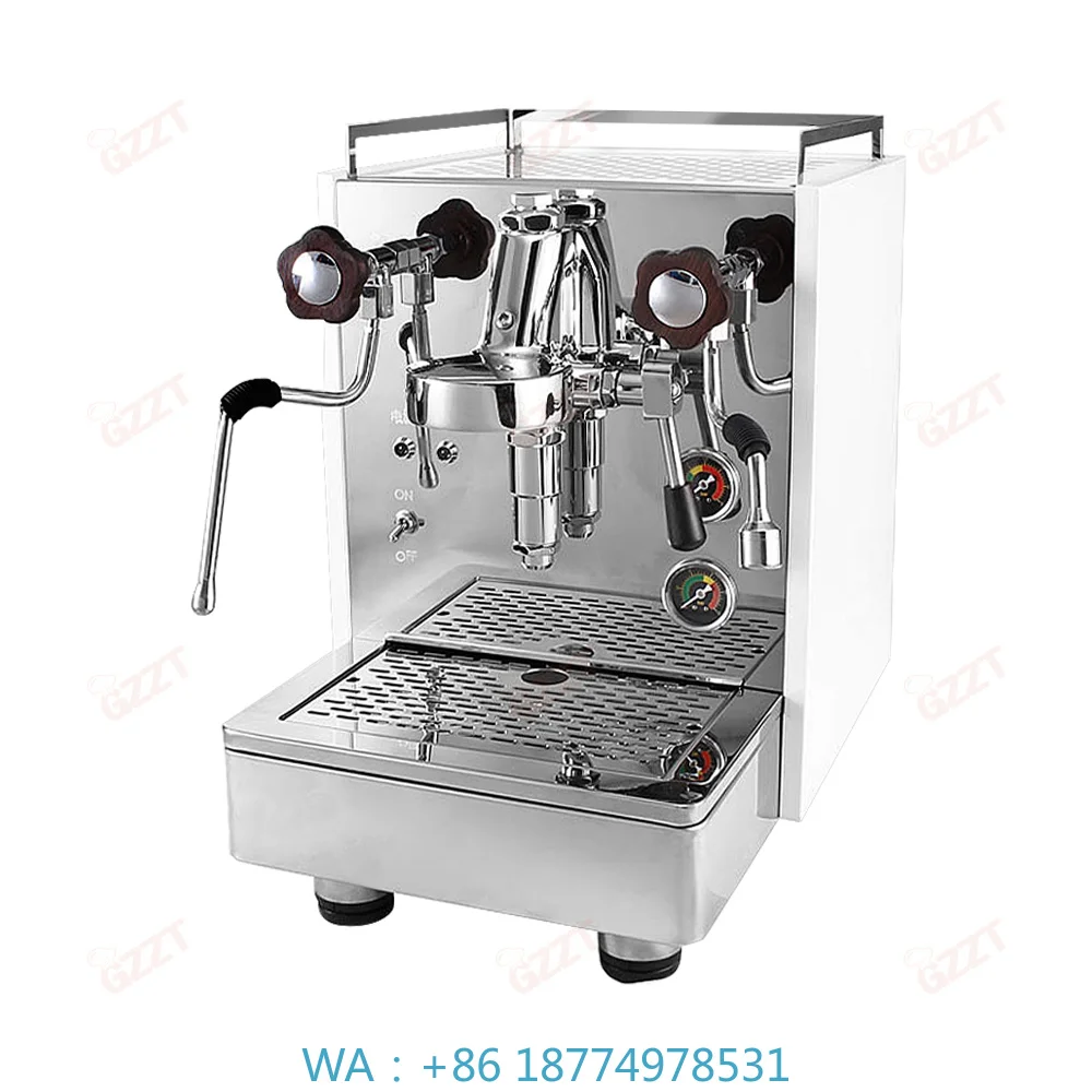 Professional Italy Commercial Espresso Maker, Single Head Group Rotary Pump for Barista to Make Cappuccino Coffee Brewing Tool