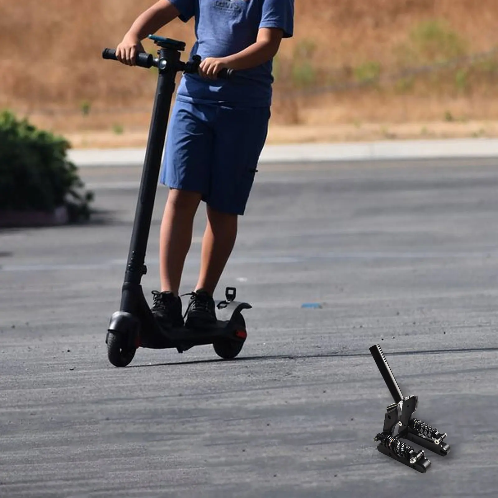 1S Scooter Shock Absorber Electric Scooter Suspension Improved Shock Absorption Long-lasting Performance Vibration Reduction