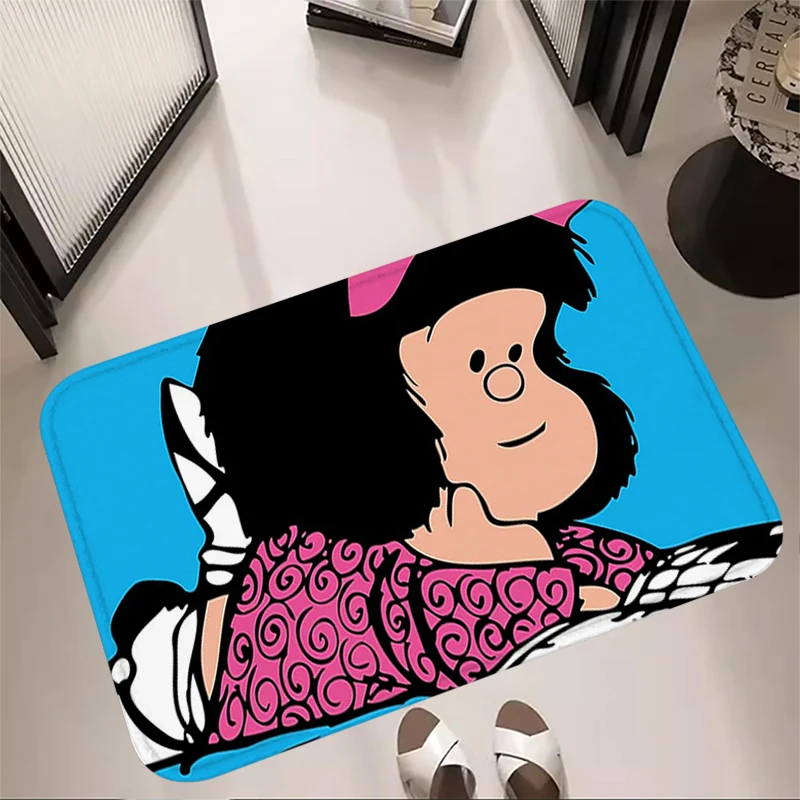 Children Room Entrance Doormat M-Mafalda Living Room Rugs Foot Carpets Bathroom Rug Floor Mats Non-slip Hallway Mat Home Decor