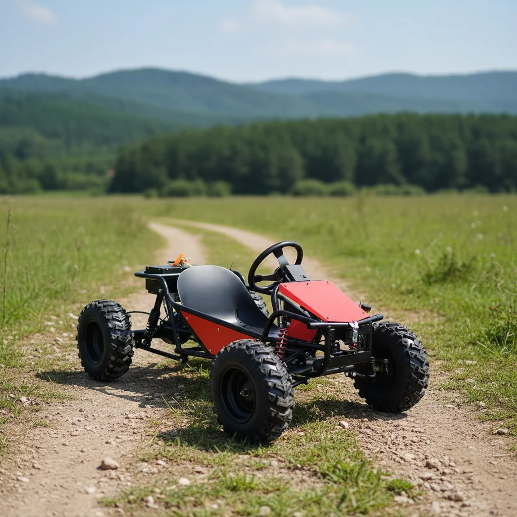 

Adult Electric Outdoor Drift Kart 1800W 48V Equipped 8inch Tires Top Speed Of 45 Km/h Professional Track Off-Road Go Kart
