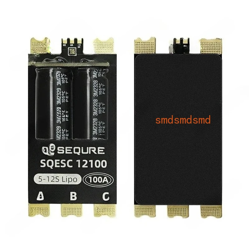ESC 12100 Brushless Electric Speed Controller 100A 5-12S ESC BLHeli_32 | AM32 for FPV Racing Drones Boats RC Cars