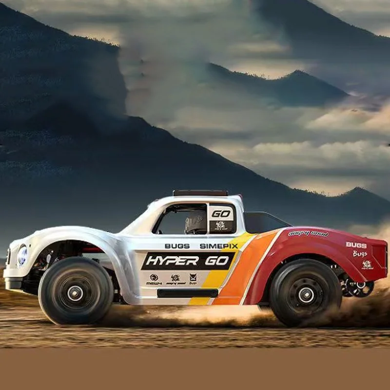 

Mei Jia Xin 14211 Short Card 1/14 Four-Wheel Drive Off-Road Drift Flat Run Electric Remote Control Car Brushless RC Model Toy