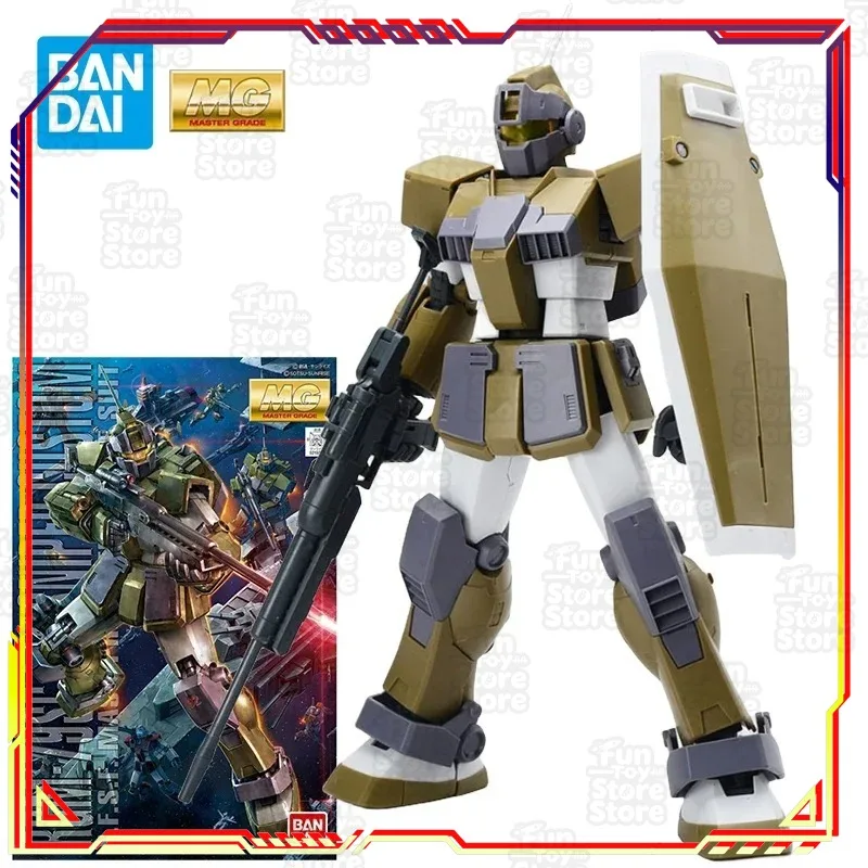 

Bandai Gundam RGM-79SC GM Sniper Custom Model Kit Mobile Suit Collectible Toy Official Licensed IP Figure Building Set for