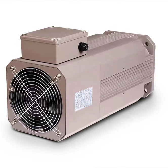 Spindle Use Servo Motor 7.5kw 380v Max Speed 12000rpm Servo Motor With Encoder Spindle Motor