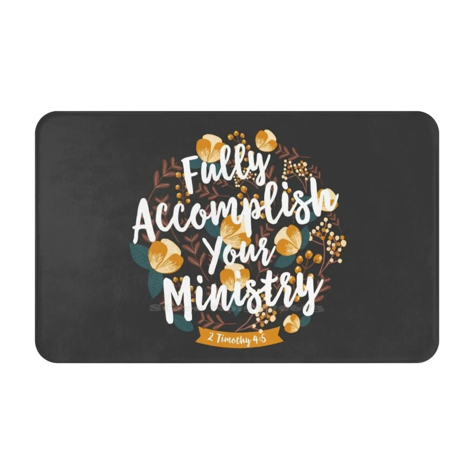 Fully Accomplish Your Ministry Comfortable Door Mat Rug Carpet Foot Pad Fully Accomplish Your Ministry Jw Pioneers Ideas Jw