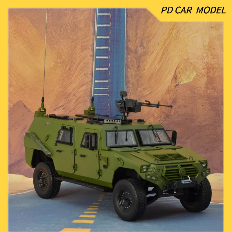 Original 1:18 Scale Model for Dongfeng Mengshi CSK181 assault vehicle Second Generation Gift for tough guy