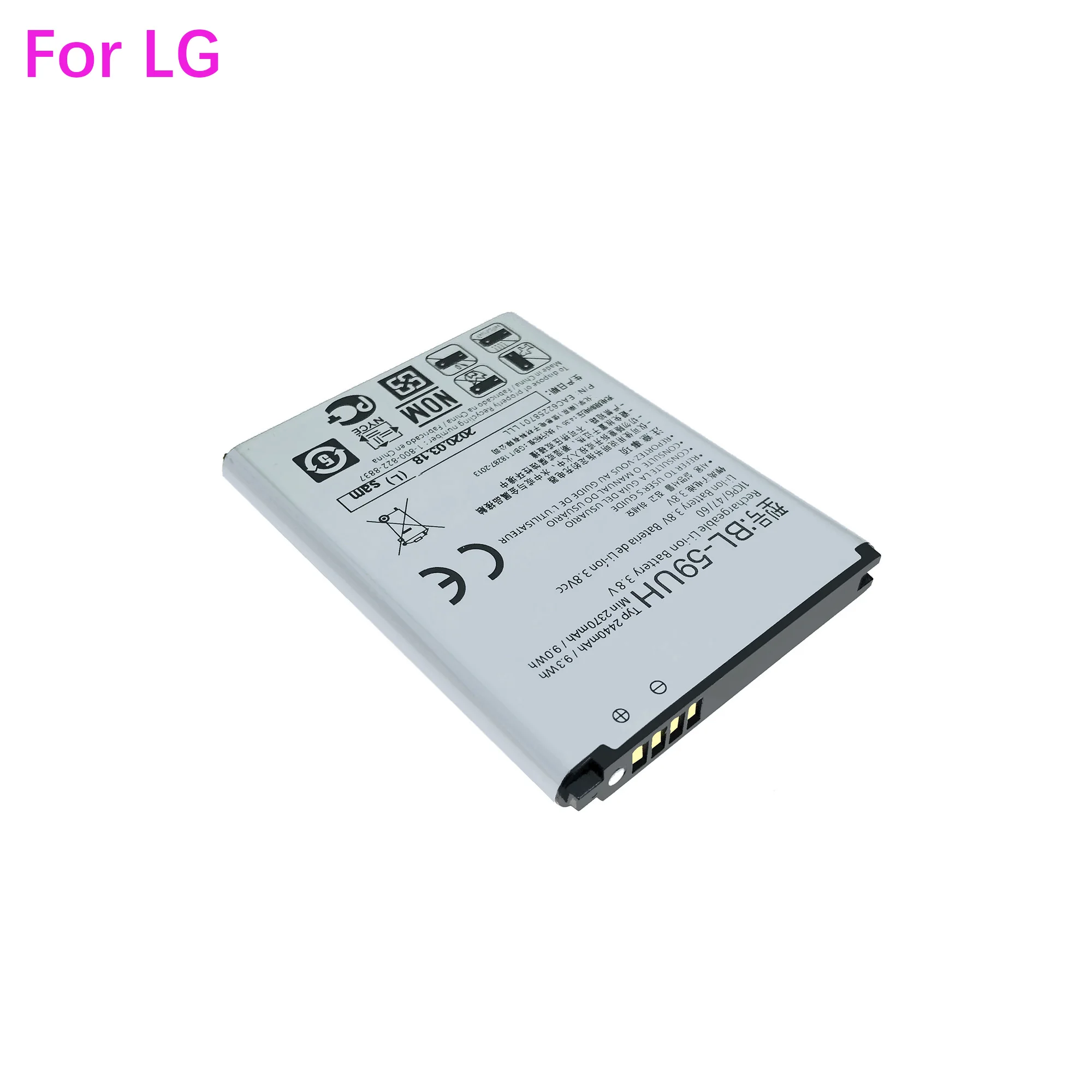 BL-49SF BL-52UH BL-53RH BL-59JH BL-59UH Battery For LG H735T G4 G2 mini L65 L70 MS323 H422 D280 GJ E975W L7 F3 F5 D618 Batteries