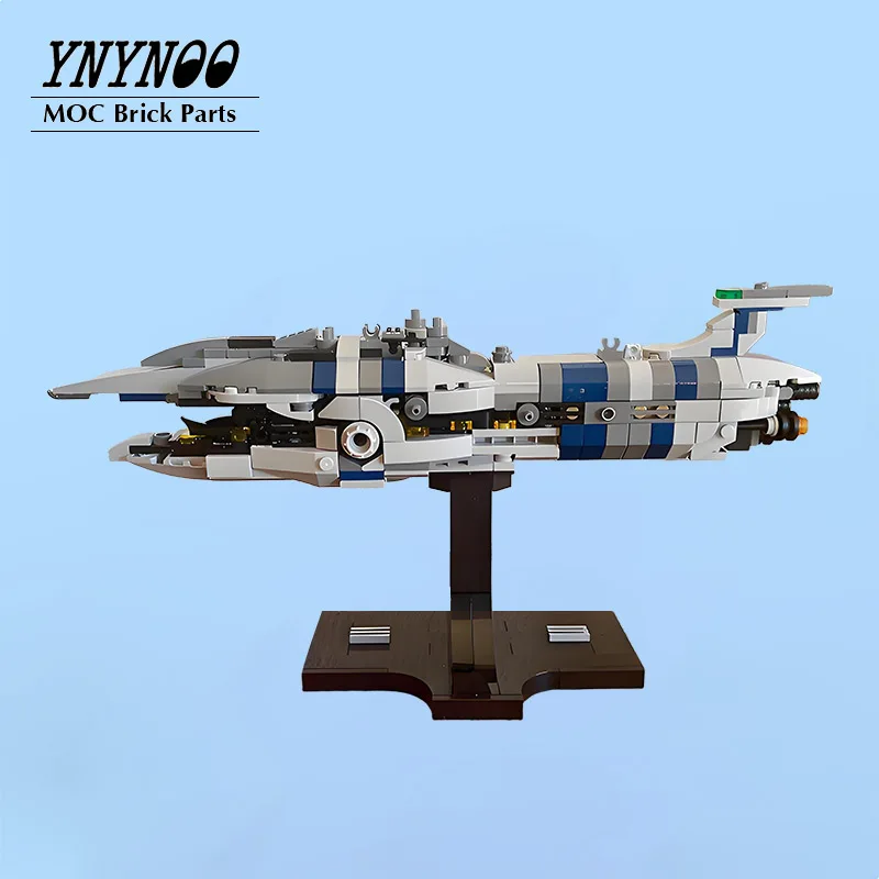 NEW MOC the Malevolence Midi Scale Building Blocks Kit Modified From the 75377 Invisible Hand Ship DIY Bricks Toys Gifts