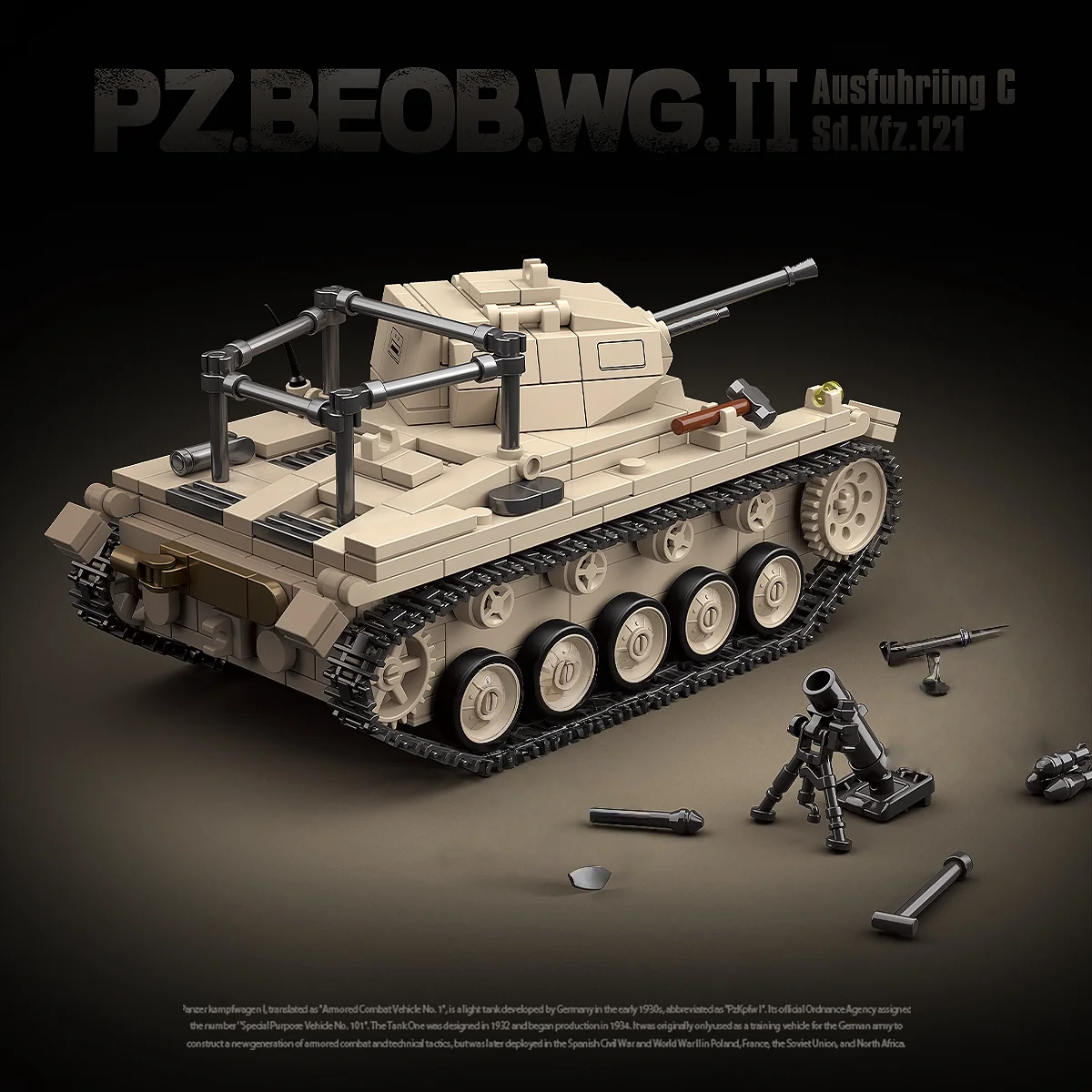 PZ.BEOB.WG.II Ausfuhriing CSd. - огляд і ціна Model Kit Chemistry