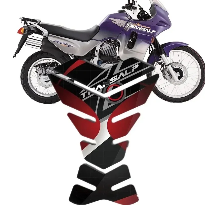 

Для HONDA TRANSALP 600 650 XL650V XL750 защитная накладка на бак мотоцикла 3D Gel Sticker Decal -2 Motor