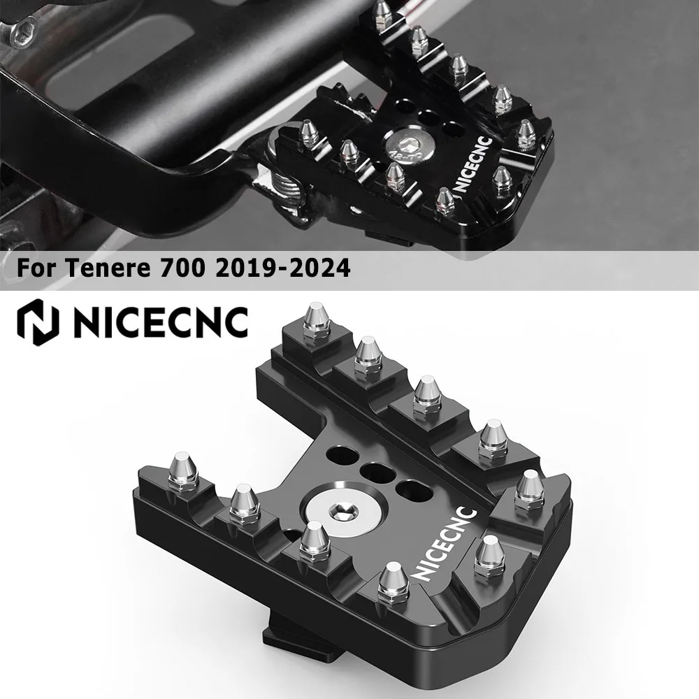 2019-2024 For Yamaha Tenere 700 Accessories Motorcycle Brake Lever Extension Pedal Step Tip Plate Enlarge Extender