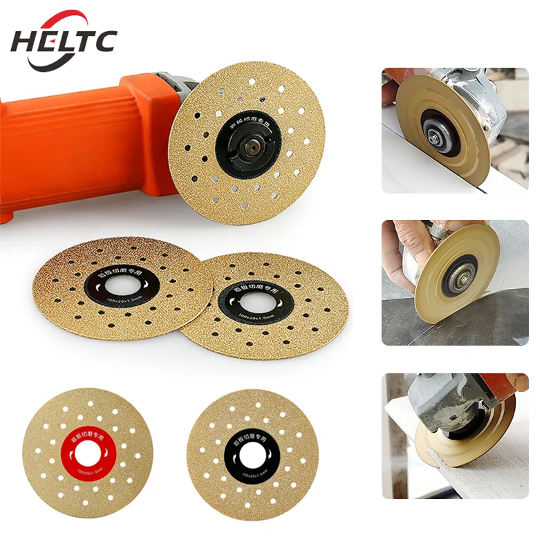 4 Inch Diamond Cutting Disc Angle Grinder Grinding Wheel Slab Ceramic Tiles Marble Porcelain Grinding Cutting Disc Blade Wheels