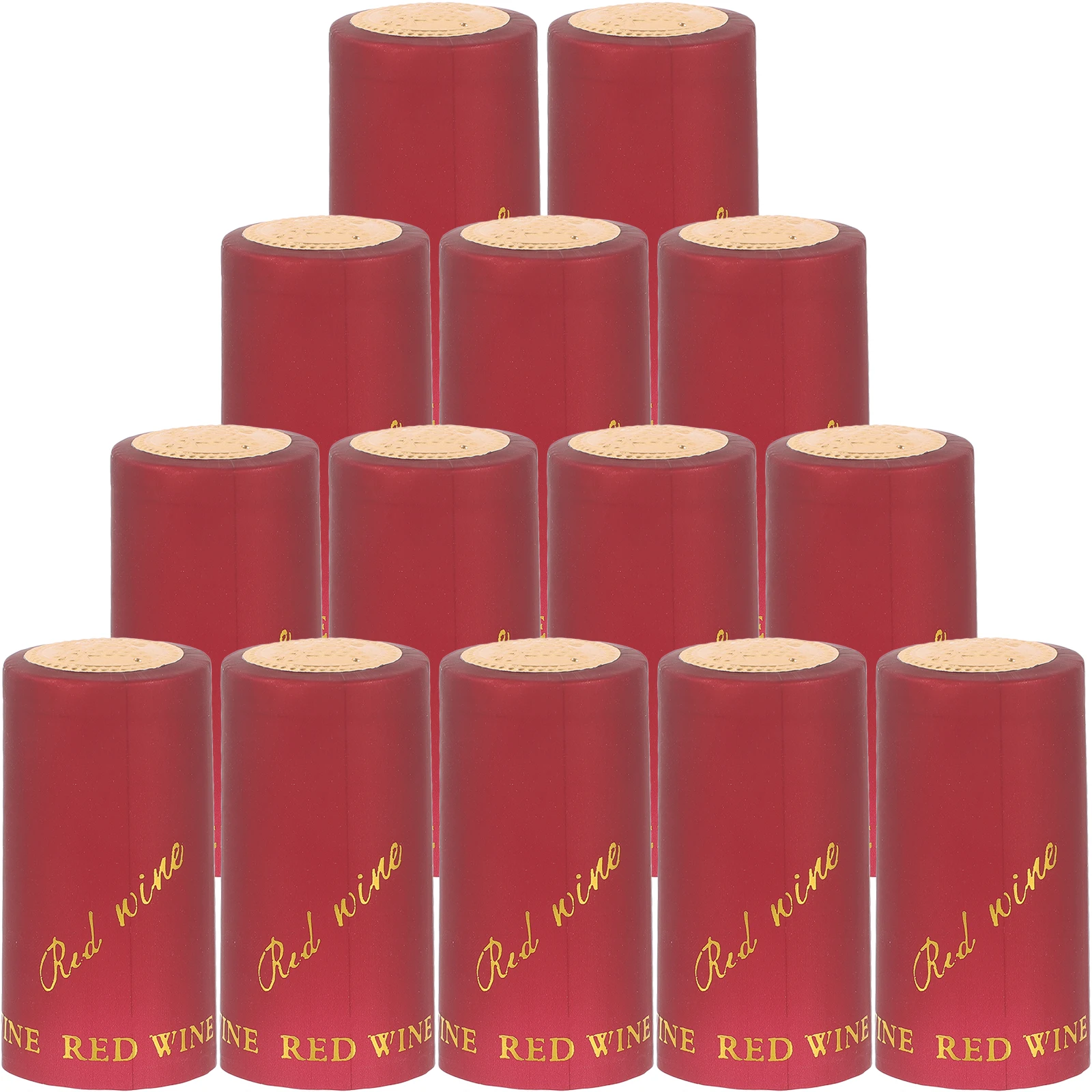 

100 шт. термоусадочные колпачки, аксессуары для бутылок вина, прочная герметичная пломба, декоративный эффект, термоусадочные колпачки, уплотнительная крышка для бутылки