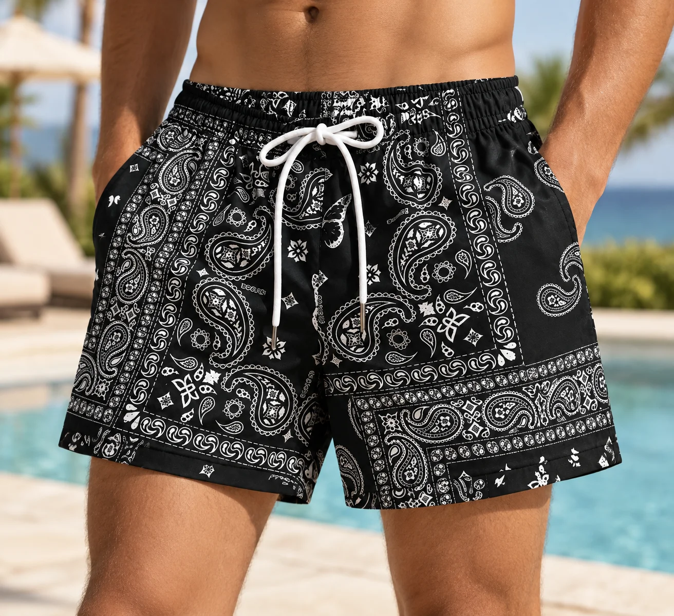 Summer New Arrival Shorts, Unisex 3D Fashion Board Shorts, Mesh Casual Sports Pants, Trendy Athletic Trousers for Men