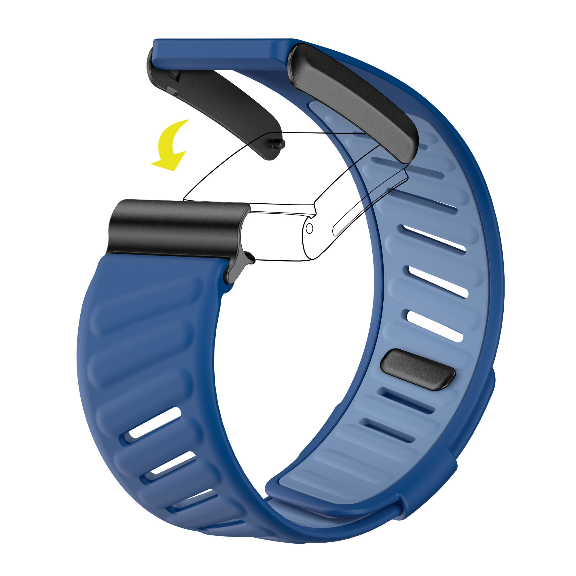 WHOOP SportFlex-Armband, Soft-Touch-Silikon, wasserdicht und schweißfest, 4.0-kompatibel – Detail 15