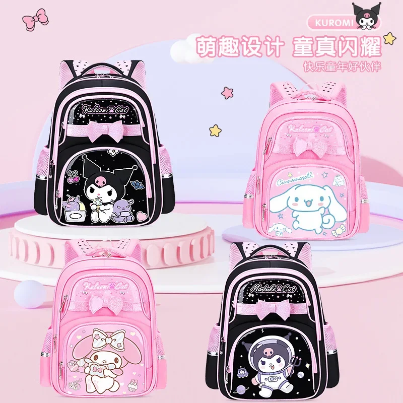 Sanrio Kulomi New Large Capacity Bag Children's Female Cartoon Anime Melody Backpack