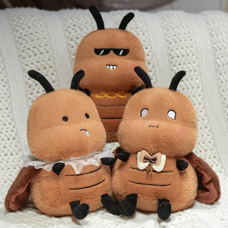 

Fun Cockroach Plush Stuffed Toys Quirky Cockroach Prank Props Decorative Ornaments Kids Birthday Gifts