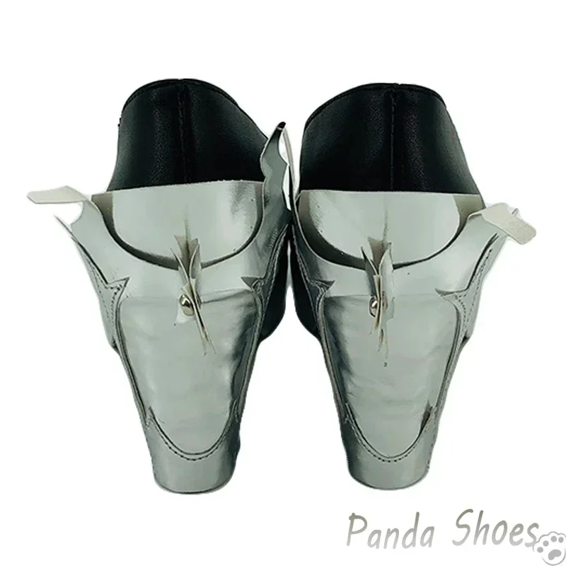 Genshinimpact Eula Lawrence Cosplay Shoes Anime Game Cos Long Boots Eula Cosplay Costume Prop Shoes for Con Halloween Party