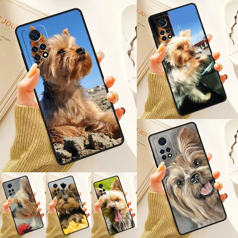 Yorkshire Terrier Case For Samsung Galaxy S24 Plus S23 S20 S21FE Lite S22 Ultra Note 20 S8 S9 S10 Phone Coque