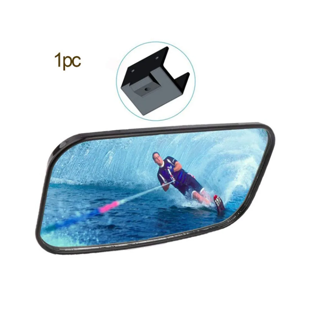 For Jet Ski Boat Watersport Personal Watercraft PWC Surfing Mirror Boat Accessories Marine Universal Marine Rear View Mirror