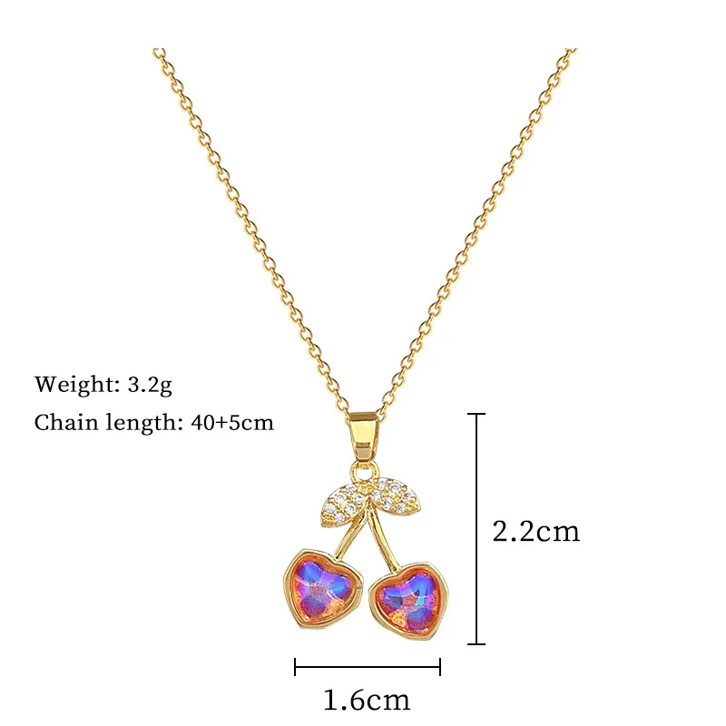 DIEYURO 316L Stainless Steel Butterfly Flower Bowknot Necklace Earrings For Women Girl New Concise Trendy Jewelry Set Gift Party