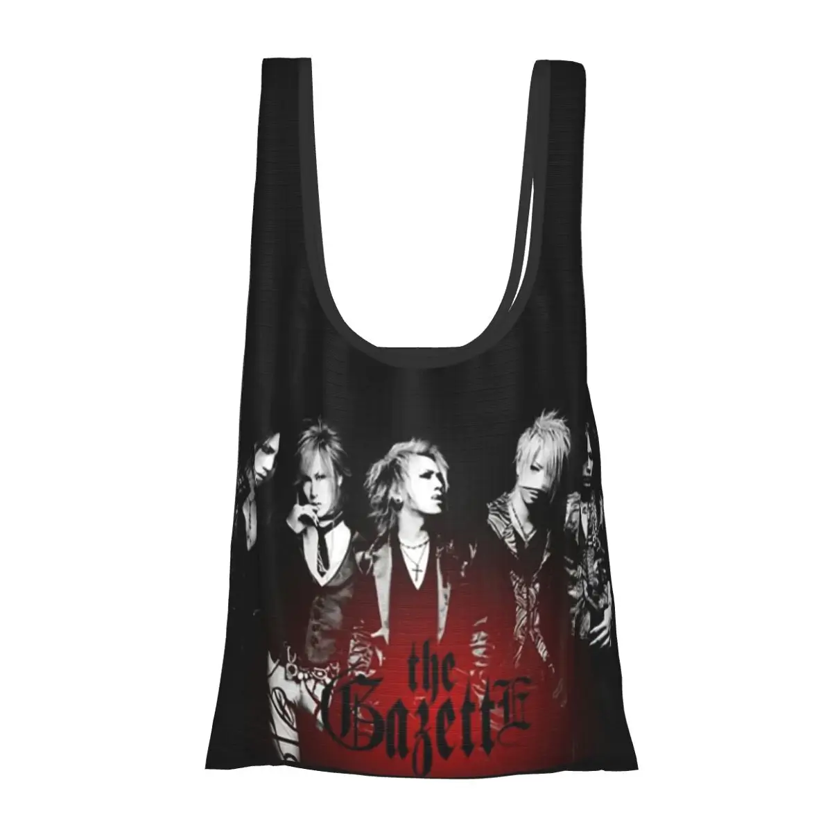 japao-rock-the-gazette-band-portatil-tote-sacos-de-compras-dobravel-saco-de-compras-bolsa-de-ombro