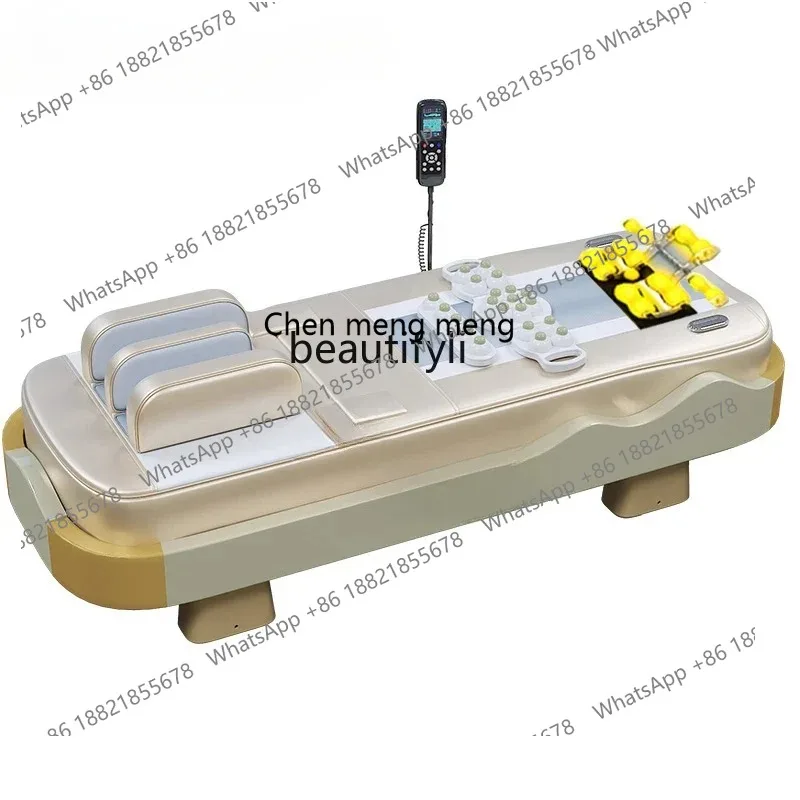 S7486 ss Household Multi-Function Scanning Massage Body Warm Massage Couch Warm Jade Health Care Physiotherapy Bed
