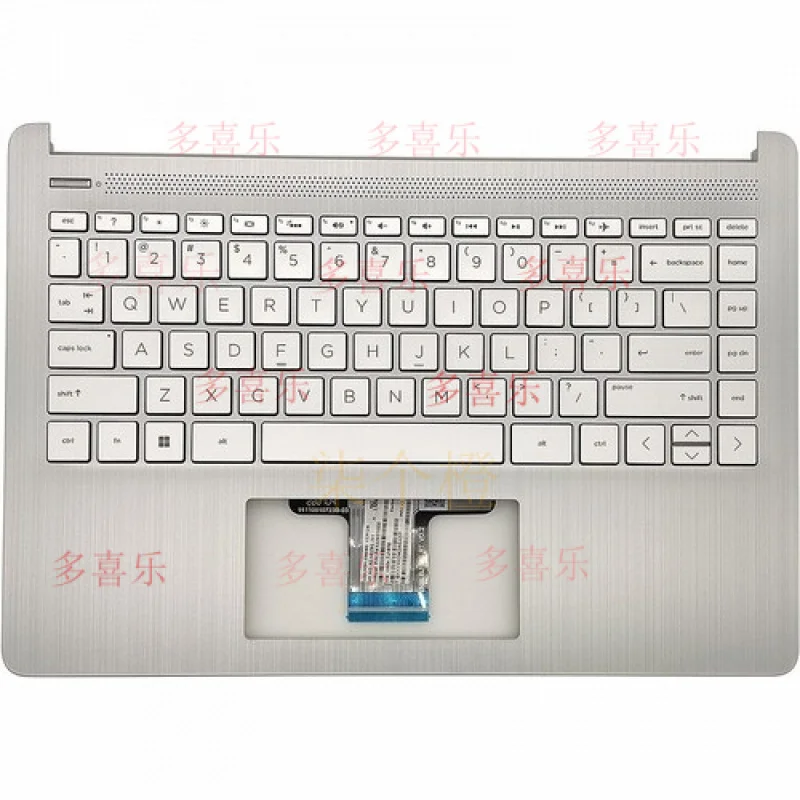 

ZZMM для HP 14-DQ 14-DQ1043CL 14s-DQ1085TU клавиатура с упором для рук (подсветка) L88206-001