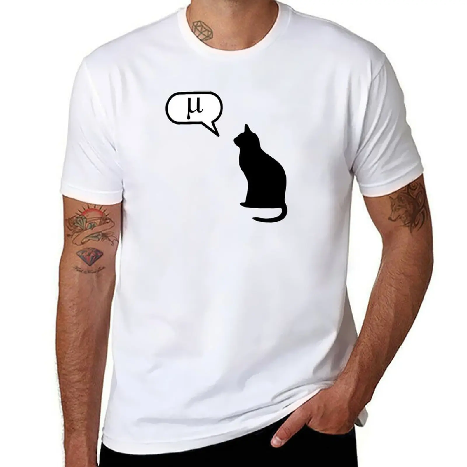 

Science Cat T-Shirt anime t shirts oversize t shirt man designer T-Shirt