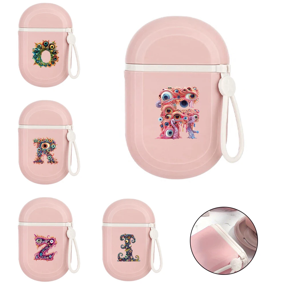 

Portable Reusable Soap Box With Tray Leak Proof Soap Organizer Soap Box With Tray Eyelets Initial Name 26 Letters Pattern