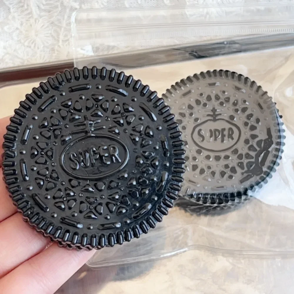 Biscuits Squishy en Silicone faits à la main, jouet à rebond lent, soulagement du Stress, pincement, décompression, jouet à presser pour enfants, cadeaux de vacances