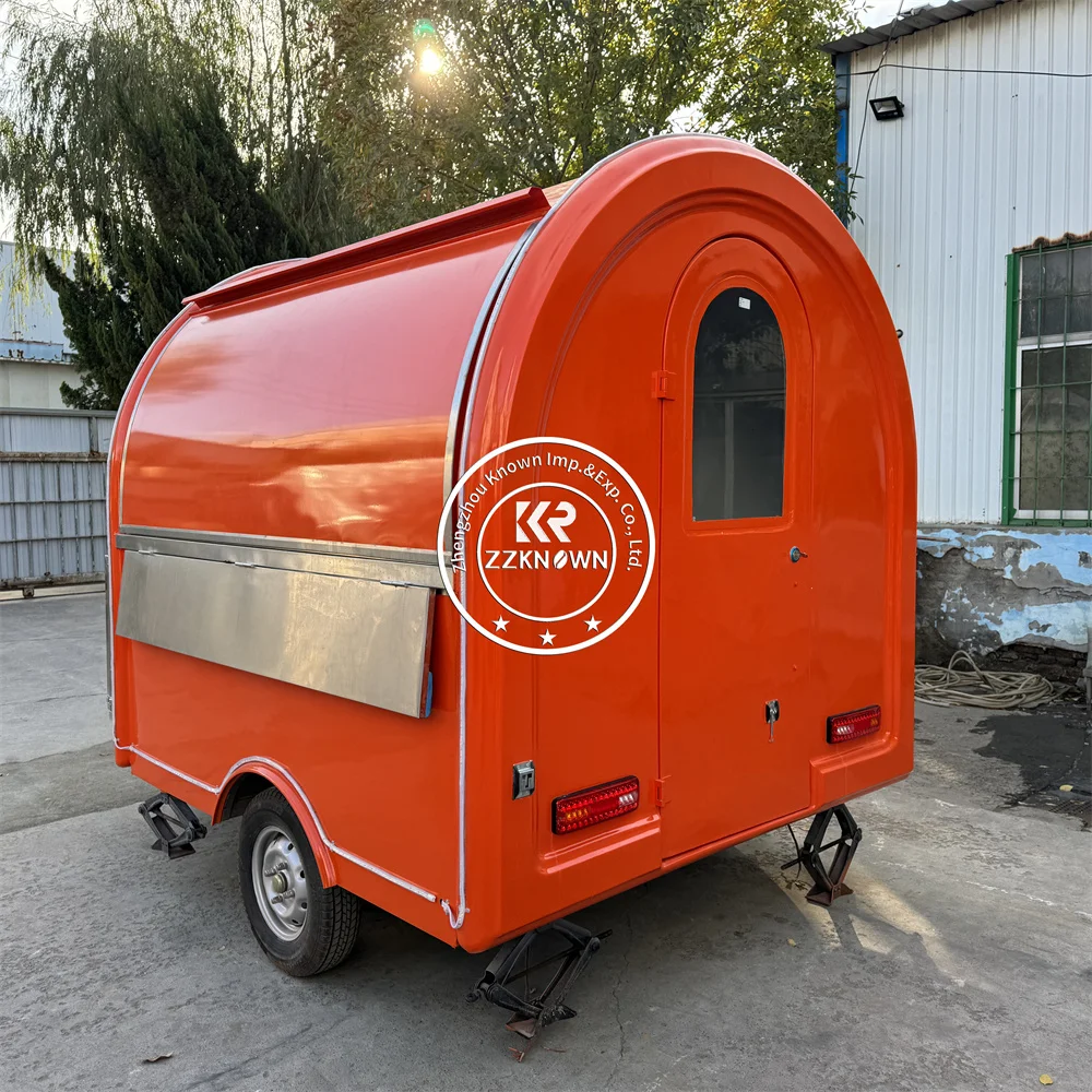 Quiosque móvel personalizado para restaurante, cafeteria, comida rápida, trailer de caminhão, totalmente equipado, trailer móvel ao ar livre para eventos