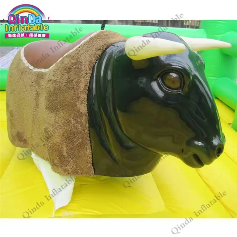 Crazy Spanish bullfighter game inflatable rodeo mechanical bull for sale A revolving bullfighter