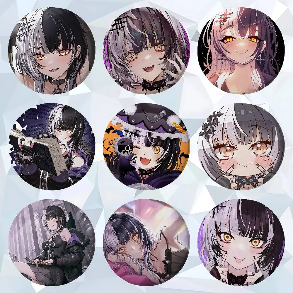 Cartoon S-Shiori N-Novella Cover Brooches Funny Meme Badge Fashion Jewelry Gifts