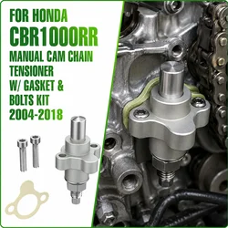 FÜR HONDA CBR1000RR MANUELLE CAM KETTE SPANNER W/DICHTUNG & SCHRAUBEN KIT 2004-2018