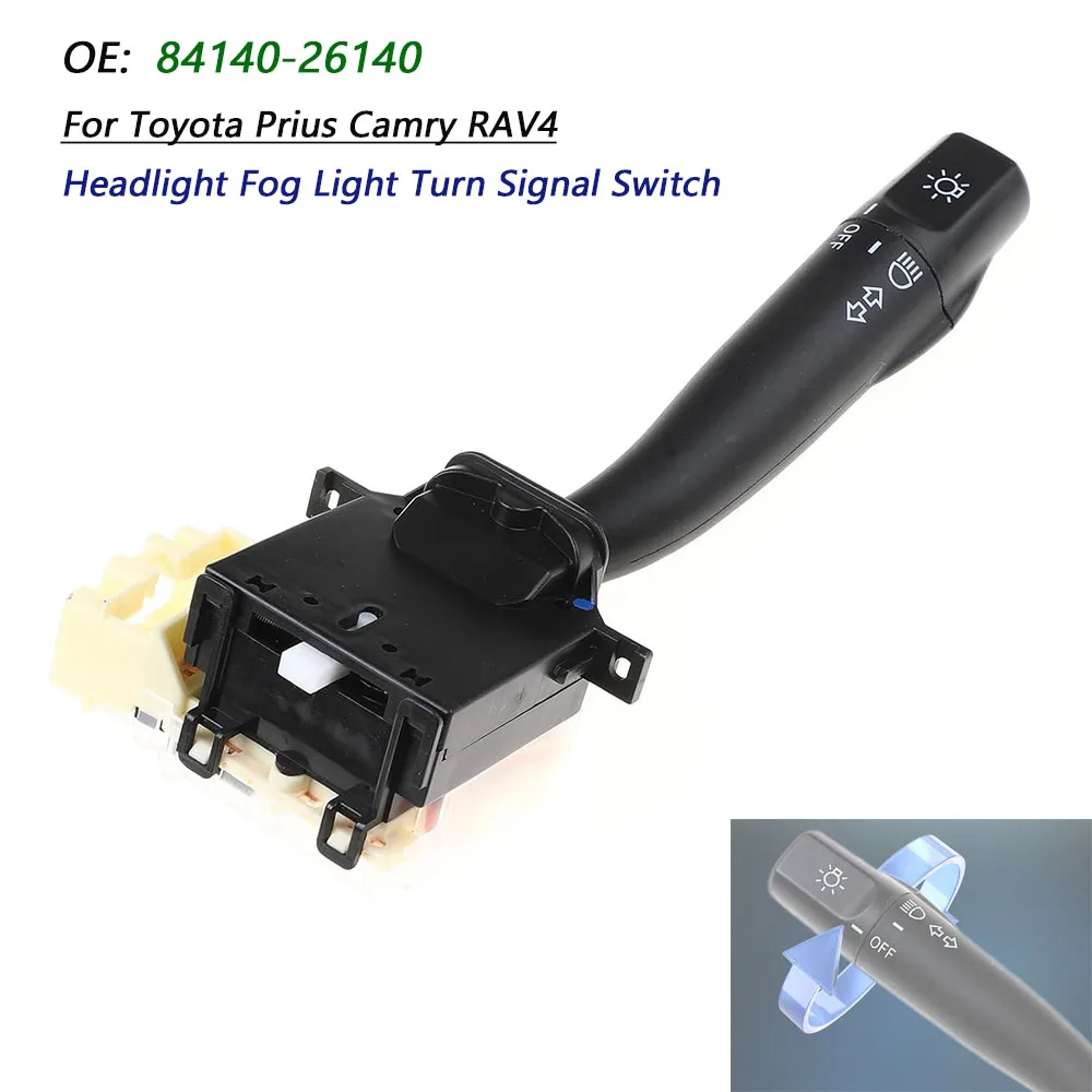 84140-26140 8414026140 For Toyota Prius Camry RAV4 Multifunction Headlight Fog Light Turn Signal Switch Automotive Parts