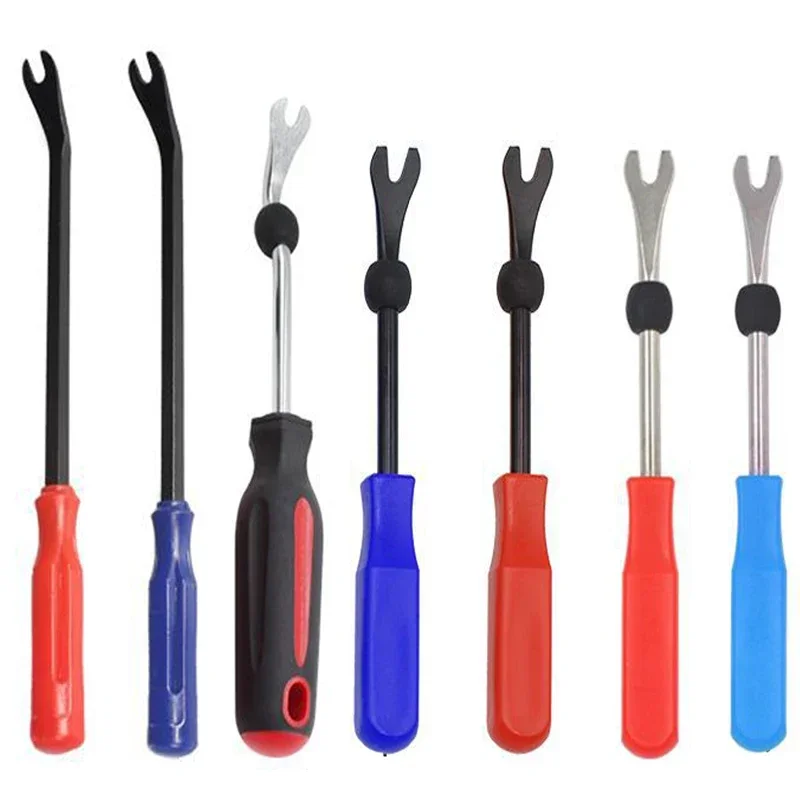 

Car Door Trim Removal Tools Auto Interior Accessories Audio Radio Door Panel Remover Plastic Fastener Disassemble Tool Hand Tool