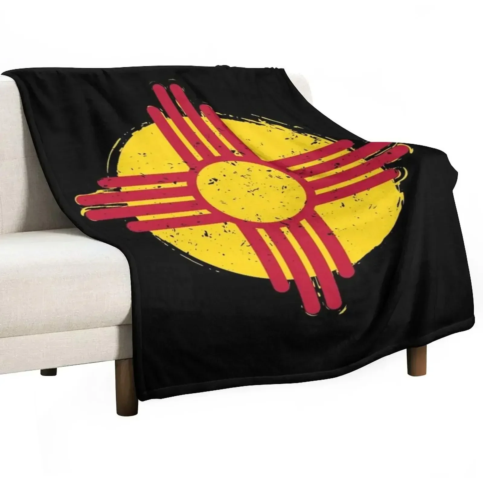 Zia Symbol New Mexico Throw Blanket christmas decoration Sofas Moving Nap Sleeping Bag Blankets