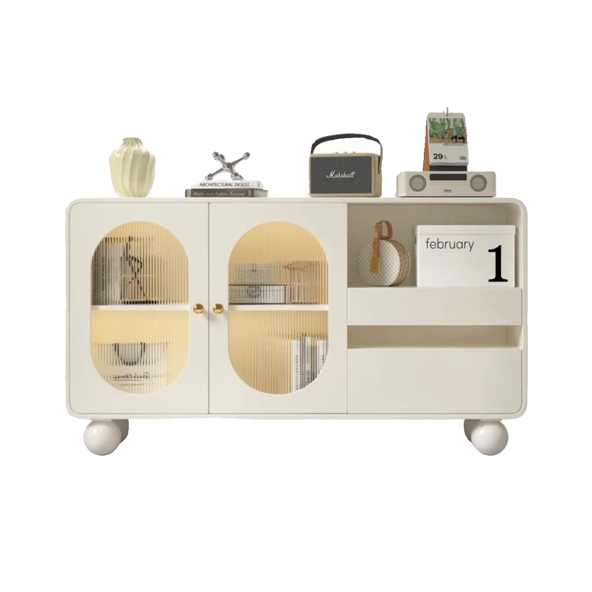 

Постмодернистский простой эркерный шкаф, французский свет, роскошный шкафчик для спальни