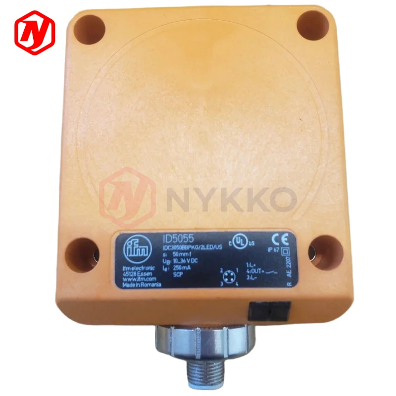 

Quality assurance New and Original IFM ID5055 Rectangular Inductive Sensor 50mm IP67 IDC3050BBPKG/2LED/US-100-DPS