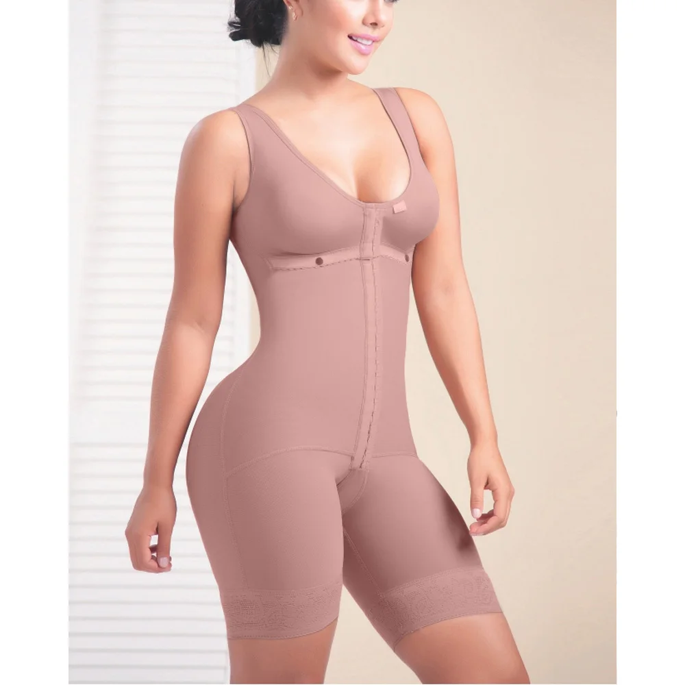 Fajas Colombiana High Compression Slimming Corset Waist Trainer Body Shaper Sheath Flat Belly Hip Enhancer Shapewear Lose Weight