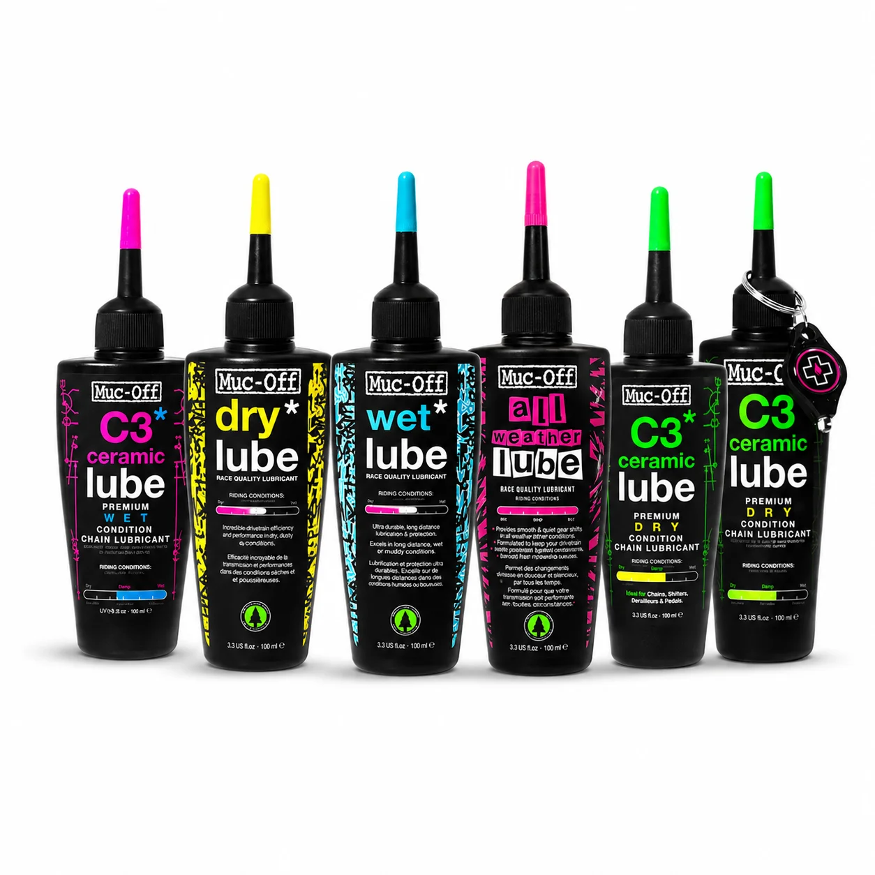 Muc-Off 自転車チェーン潤滑剤 50ml ウェット/ド - Grease Waterproof Bike のレビューと価格