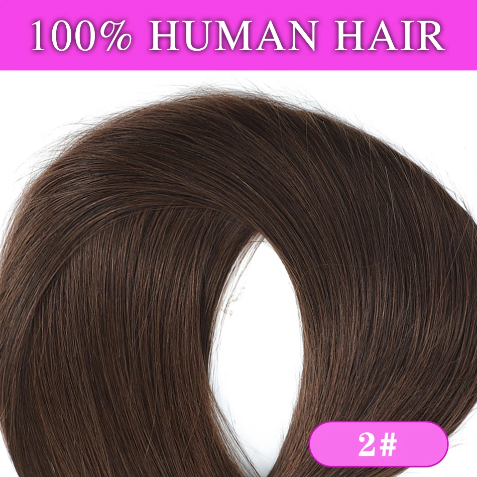 Pony van echt haar Clip-in Stompe snit Pony Overhead Piekerige Air Bang Zwart Bruin Blond 2 Clips Haartopper Extensies 8,5x7,5cm