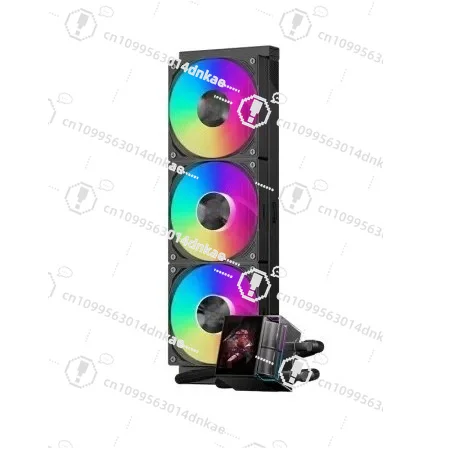 DS360 Water Cooler All-in-One Circulation Desktop CPU Fan Dual-Chamber Pump Screen External Display