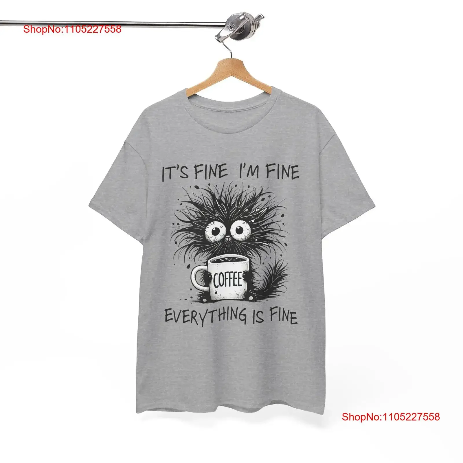 Extracted It's fine T Shirt Smart Funny for Quick Witted Humor Lovers vintage Washed Unisex fashion homme Soft Versatile