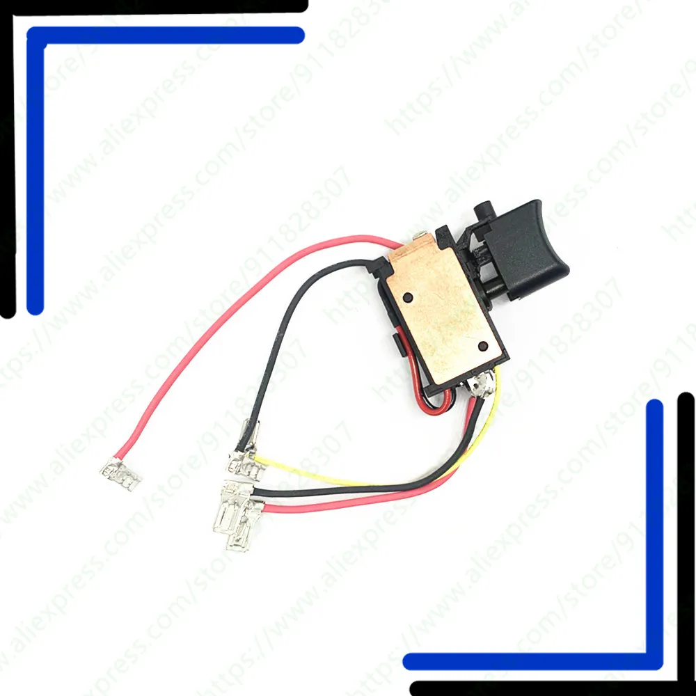 Interruptor genuíno para Makita HP457D DF457DWE DF457D HP347D DF347D HP457 DF347DWE broca de parafuso sem fio