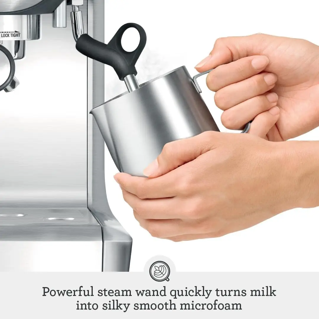 Express Espresso Machine BES870XL, Brushed Stainless Steel image 5