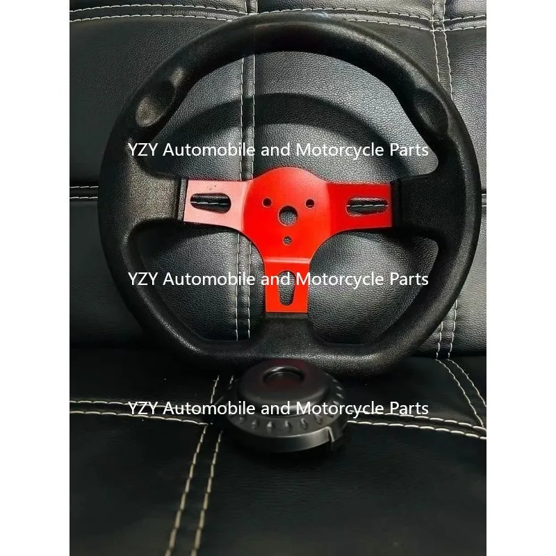 

1 шт., 270 мм, рулевое колесо для картинга, гоночный внедорожный спортивный картинг, детали для картинга, алюминиевый сплав, аксессуары для рулевого колеса для картинга